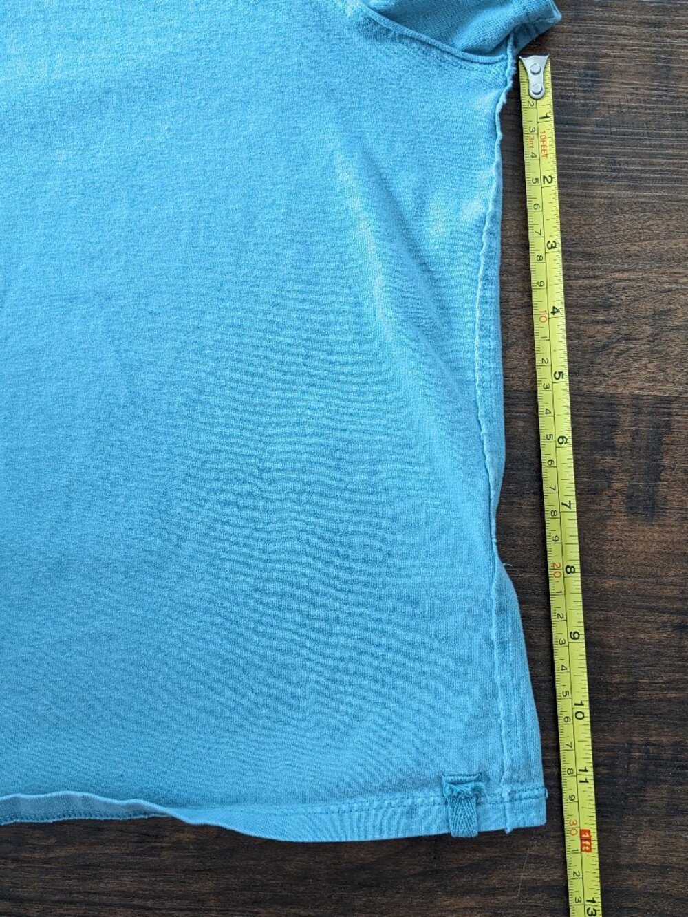 FREE PEOPLE We The Free Everyday Tee SM Mineral Blue - Picture 7 of 8